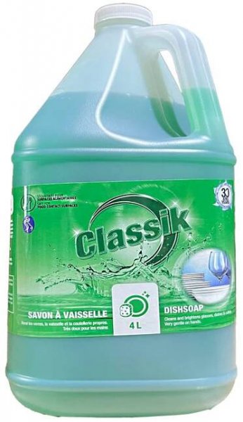 Classic dishwashing detergent GREEN 3.78L