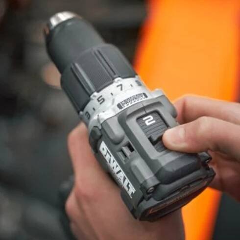 Dewalt DCD85MNT aku příklepová vrtačka edice McLaren 18V bez aku