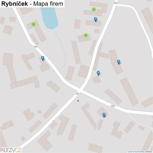 Rybníček - mapy | Kurzy.cz