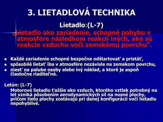 PPT - Letecká doprava - základné rozdelenie PowerPoint Presentation - ID:5000876