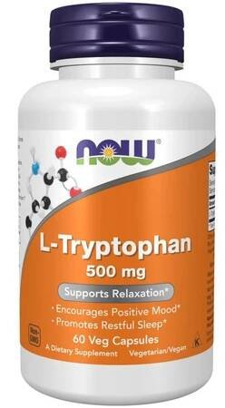 Now Foods L-tryptofan 500 mg (60 Veg Kapsla)