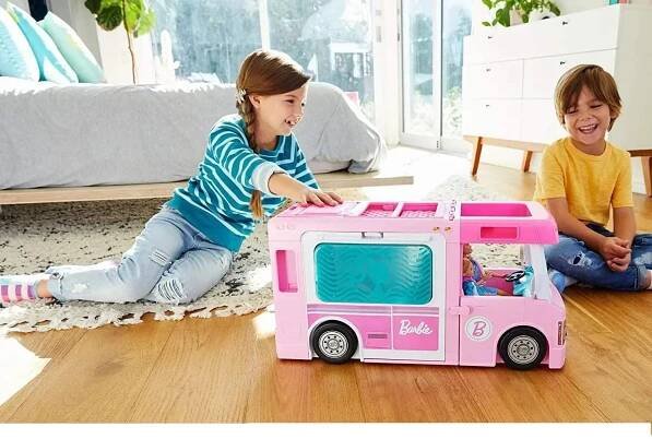 Barbie karavan snů 3 v 1