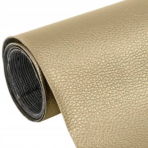 SAMOLEPICÍ EKO KŮŽE SKAJ KRÉMOVÁ SILNÉ LEPIDLO 560g/m2 50x137cm