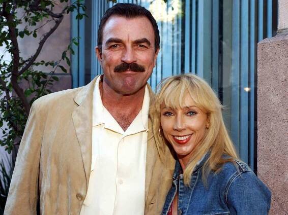 Tom Selleck and wife, Jillie Mack during 8th Anniversary of the Grand Havana Room and the Premiere of James Orr's Documentaries on the Fuente Family - Arrivals at The Grand Havana Room in Beverly Hills, California, United States