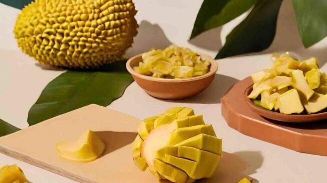 Sun dried, Ripened, Chopped Jackfruit 
