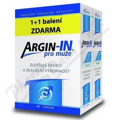 Argin-IN pro muže tob.45 + Argin-IN tob.45 zdarma