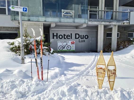 Sněhové zpravodajství z Beskyd - Hotel Duo, Horní Bečva, Beskydy