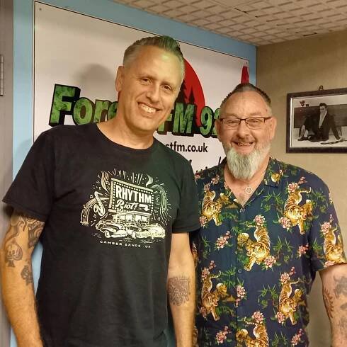 DJ Steve Stack-O-Wax ~ ROCKIN' RADIO with guest DJs Andy Ford & Mark Hepcat ~ 30.07.25