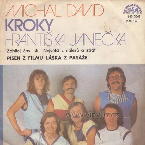 Michal David, Kroky Františka Janečka - Zabitej Čas ✽ Největší Z Nálezů A Ztrát Vinyl