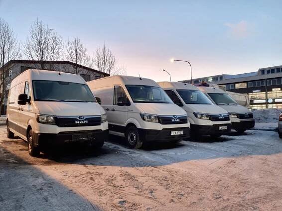 Bílar Og Tæki Viðskiptavina | Kraftur hf. - MAN Truck & Bus á Íslandi