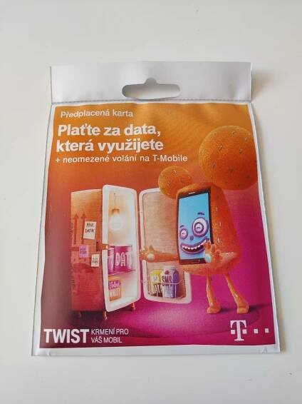 SIM karta T-Mobile - Mobily a chytrá elektronika