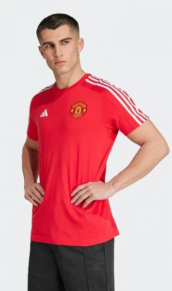Tričko adidas Manchester United DNA Tee IT4162 červené L