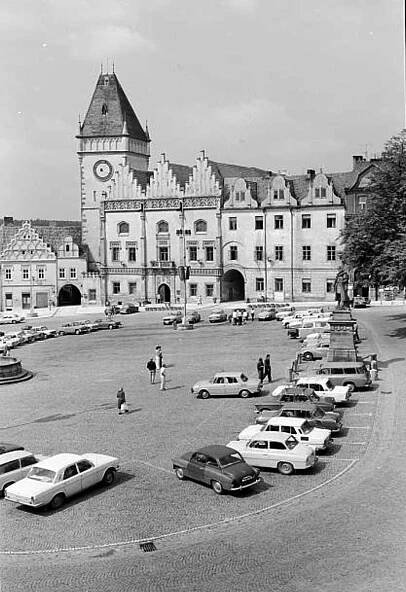 Tábor v černobílé: Historické snímky odhalují život města před desetiletími