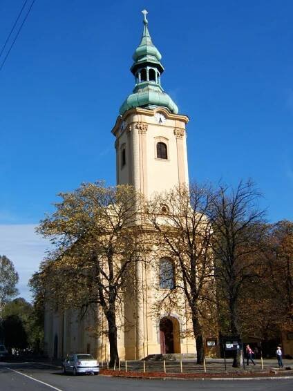 Slezská Ostrava - Kostel sv. Josefa - říjen 2006