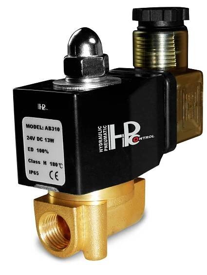 Elektromagnetický ventil 2N08 1/4 230V nebo 24V, 12V Viton - odolný vůči chemikáliím
