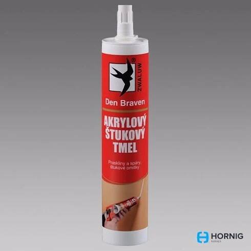 DEN BRAVEN tmel štukový akryl bílý 280ml 20702RL