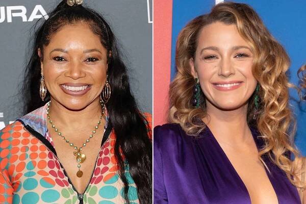 Tamala Jones and Blake Lively