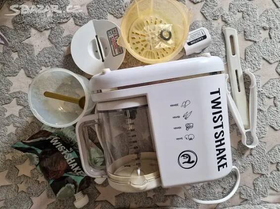 Twistshake 6v1 Baby Food Processor Bílá