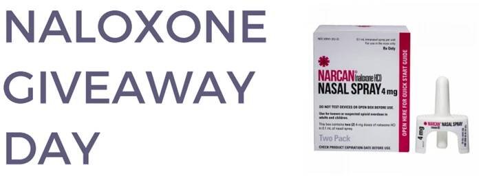 Event: Naloxone Giveaway Day, Thursday 12/13