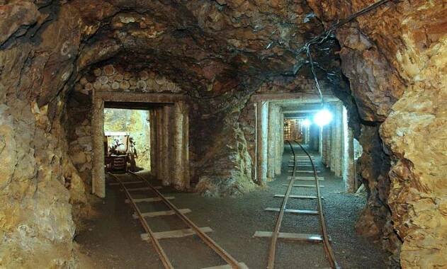 Hornické muzeum Jáchymov Štola č. 1 - dlouhá 260 m