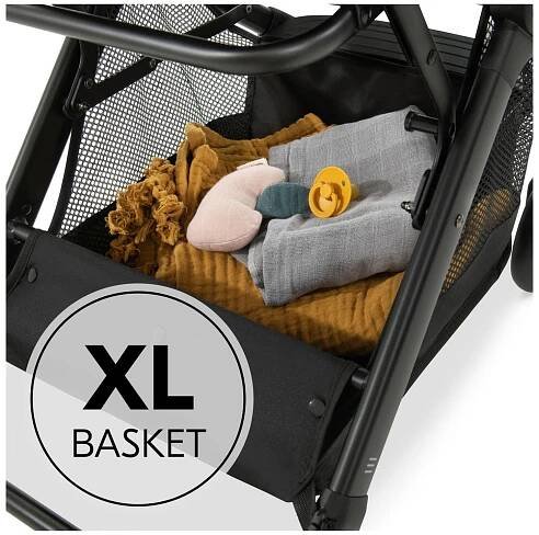 Hauck Cestovní kočár Travel N Care Black | mujandilek.cz