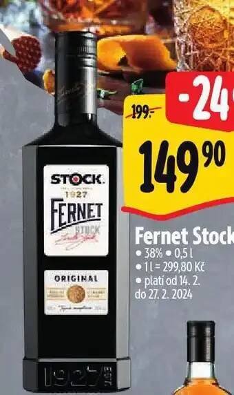 Albert Fernet stock nabídka