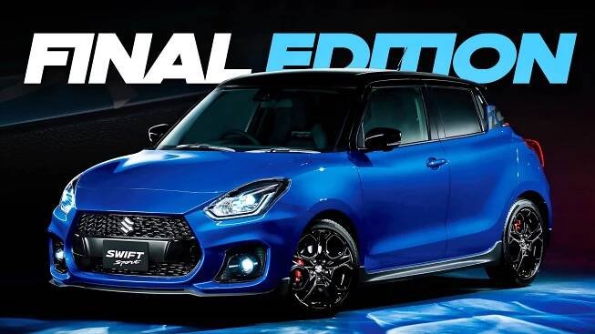 Suzuki Swift Sport Ends Its Run With The ZC33S Final Edition