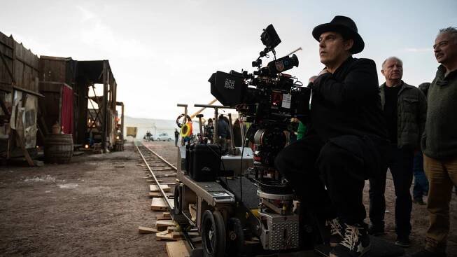 Joe Wright, Luca Marinelli on Mussolini Drama 'M. Son of the Century'