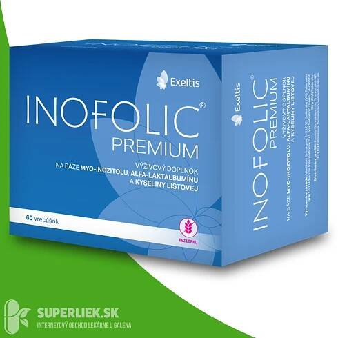 INOFOLIC PREMIUM prášok vo vrecúškach 1x60 ks