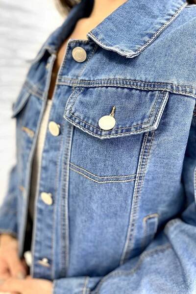 Denim bunda GD6036-K - DnesObouvam.cz