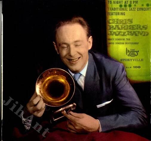 LP - Chris Barber´s Jazz Band - To Night At 8 PM (Storyville, 1954) - Jihočeské antikvariáty