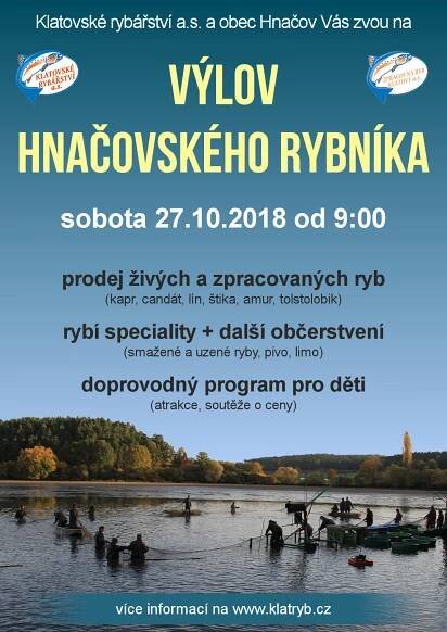 Výlov Hnačovského rybníka