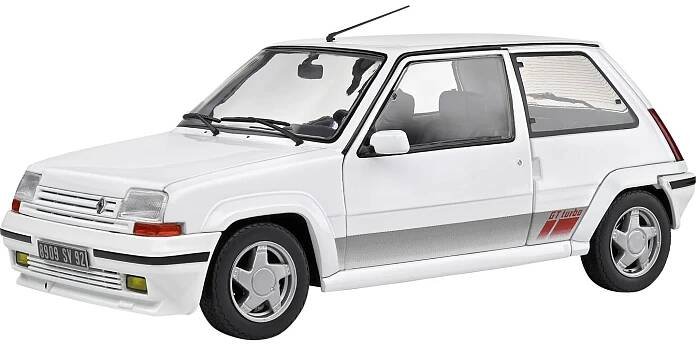 Solido Renault 5 GT Turbo MK2 1989 weiß 1:18 model auta