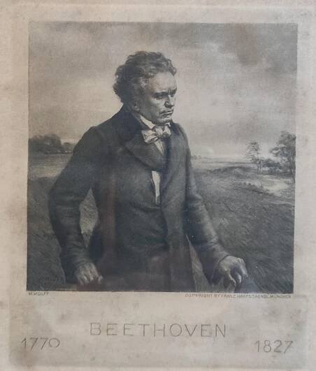 M. Wulff - Beethoven ( copyright by Franz Hanfstaengl, München )
