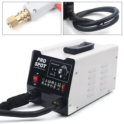 Auto karoserie Dent Spotter Spot Welder Svářečka LED displej 3500Amp 220V Dent Removal