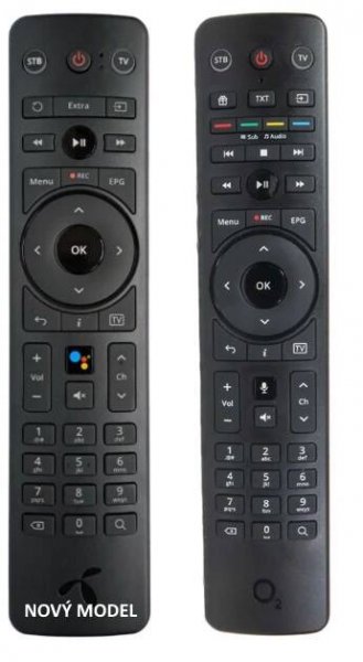 O2 TELEFONICA SET-TOP BOX - originální dálkový ovladač s hlasovým ovládáním