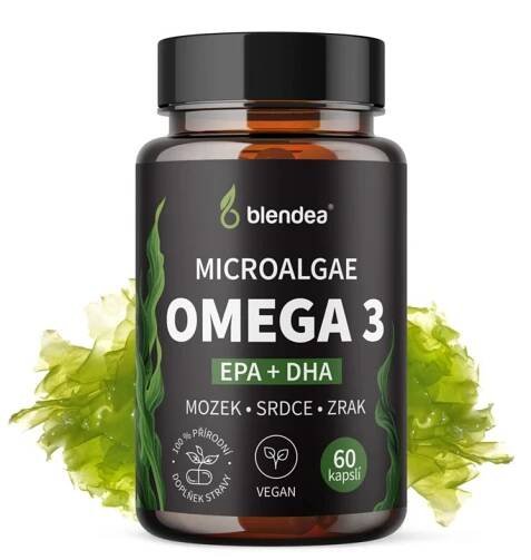 Blendea Microalgae Vegan Omega 3 EPA + DHA, 60 cps.