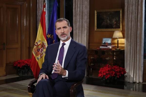 Felipe VI digs in: Christmas warnings on social harmony and "respecting" the Spanish Constitution
