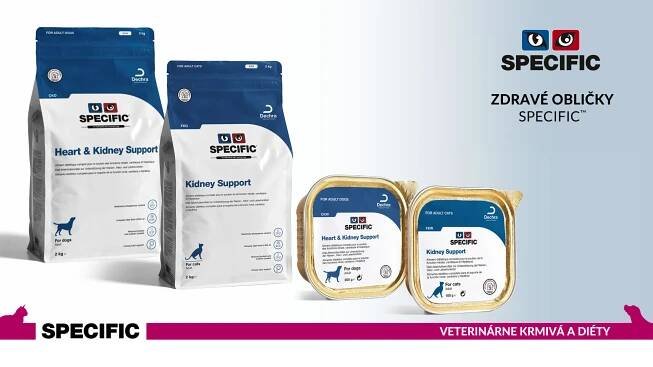 SPECIFIC™ – pochúťky ⋆ CYMEDICA - partner pre veterinárnych lekárov