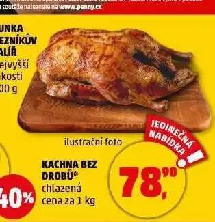 Penny Market Kachna bez drobů nabídka