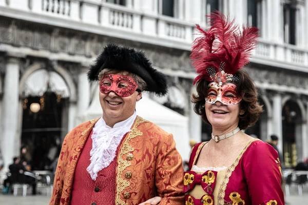 Benátky karneval únor - Veronika Pilařová