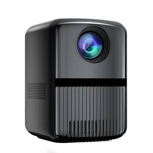 Videoprojektor LCD Filmprojektor WiFi2.4G 5G 1080P Home Theater unterstützt Autofokus bis zu 200 '' Anzeige kann an TV-Box