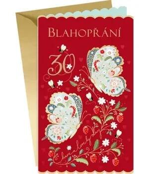 Blahopřání k 30. narozeninám - 15-6578c30