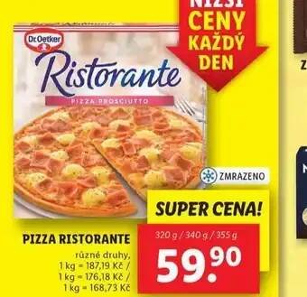 Lidl Pizza ristorante nabídka