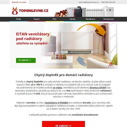 Zvyšte výkon svých topných těles až o 100 %!