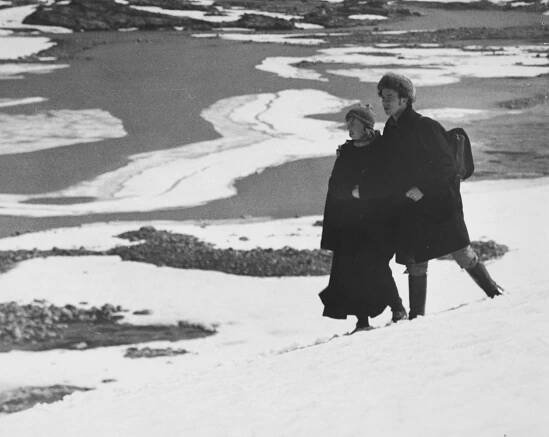Gjest Baardsen - Z filmu - Alfred Maurstad, Vibeke Falk