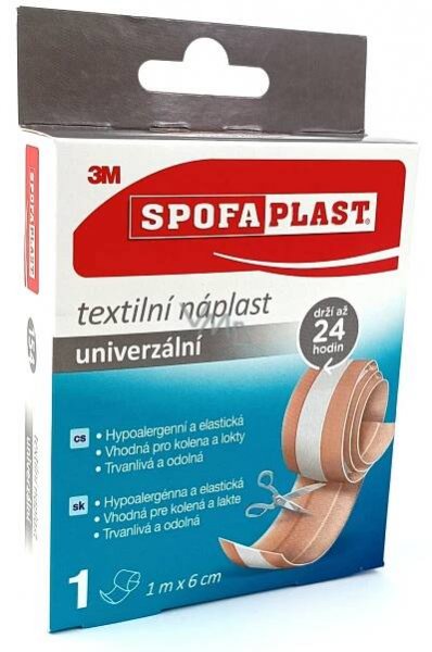 3M Spofaplast 154 textile plaster 6 cm x 1 m 1 piece