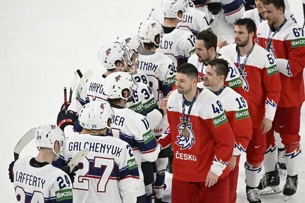 Bilance Česko - USA na MS v hokeji: zápasy, výsledky