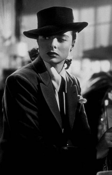 "Notorious," Ingrid Bergman. 1946 RKO