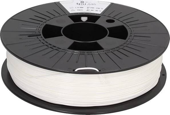 3DJAKE TPU A95 White, 1,75 mm / 750 g